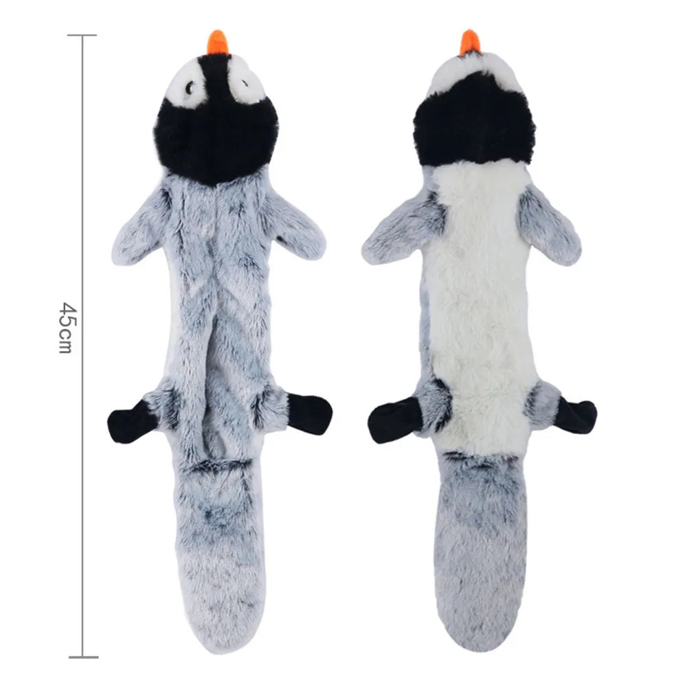 Peluche Sans Bourre Anti-Dégâts — Animaux Rigolos