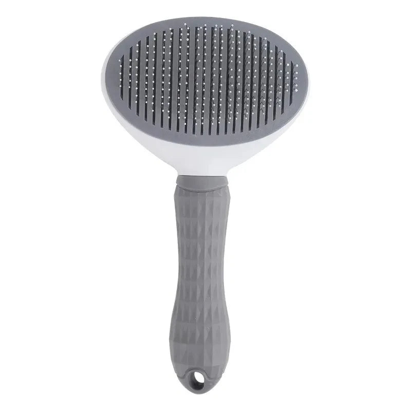 Brosse Auto-Nettoyante Anti-Poils 2-en-1