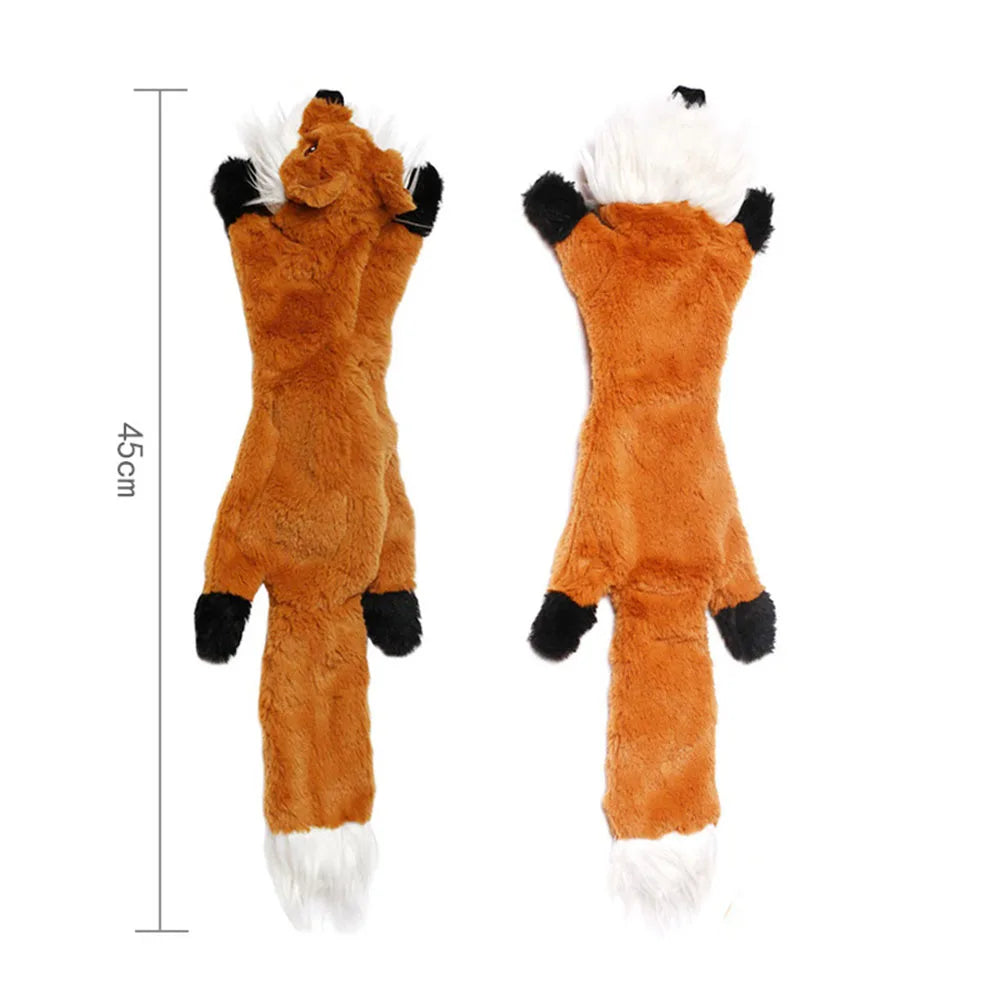 Peluche Sans Bourre Anti-Dégâts — Animaux Rigolos