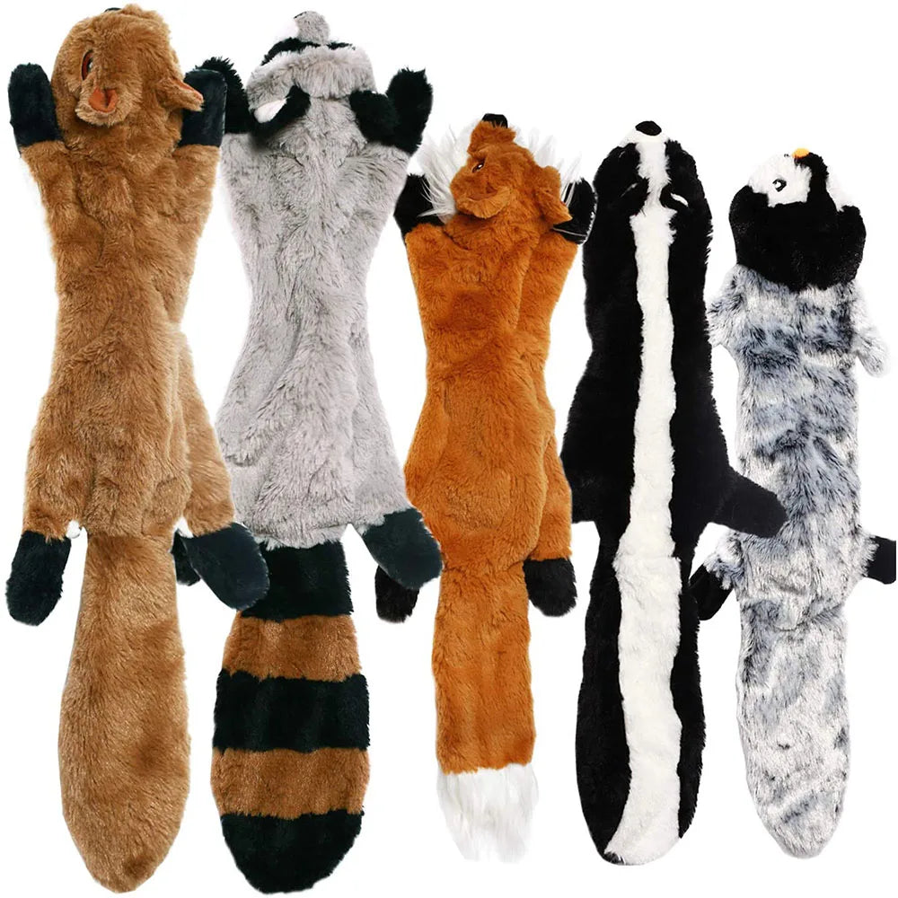 Peluche Sans Bourre Anti-Dégâts — Animaux Rigolos
