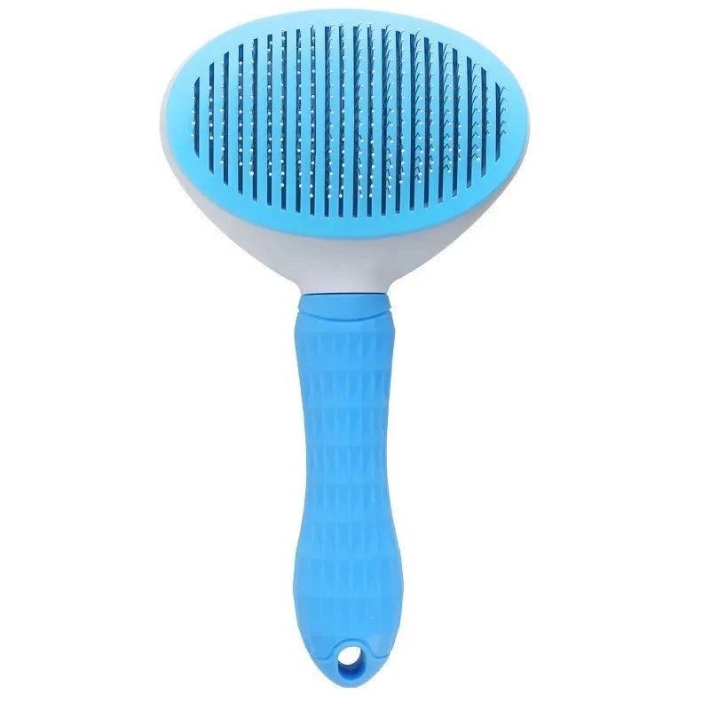 Brosse Auto-Nettoyante Anti-Poils 2-en-1