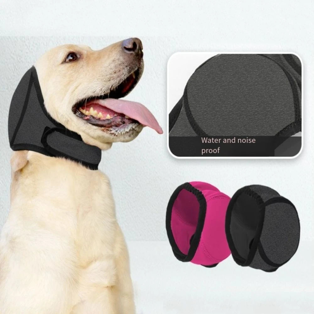 Cache-Oreilles Anti-Bruit Apaisant pour Chien