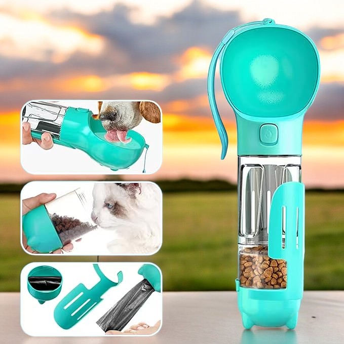 Gamelle Nomade 3-en-1 — Repas & Eau Partout